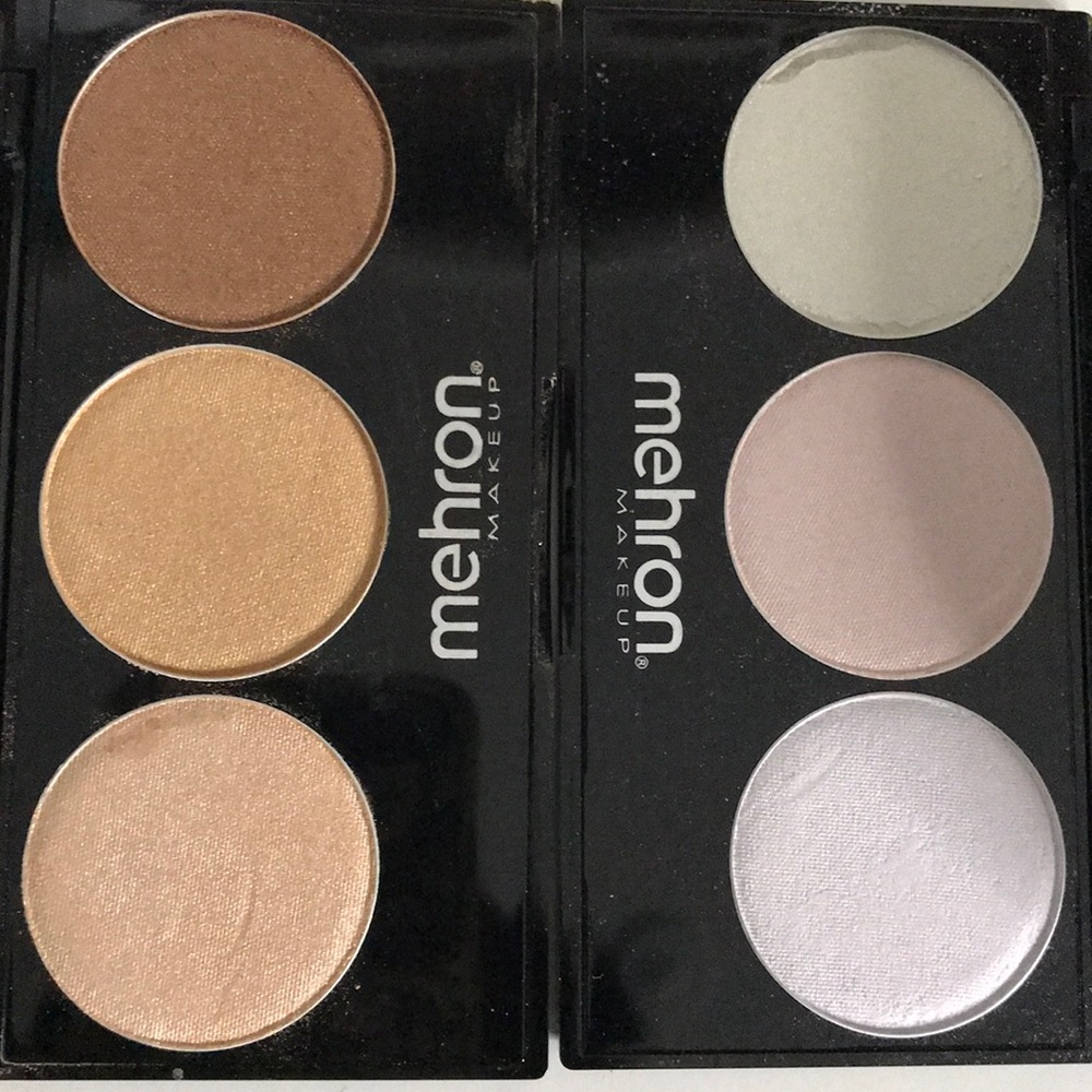 Two Mehron High Light palettes